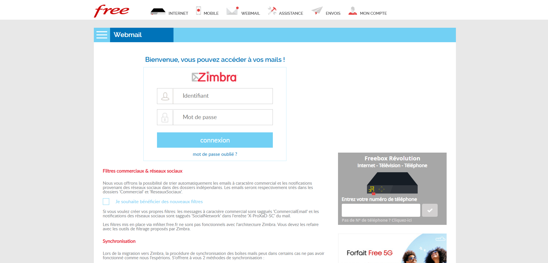 Free Zimbra : la solution de messagerie collaborative méconnue de l’écosystème Free