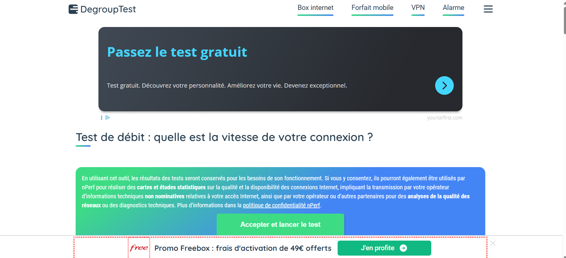 DegroupTest : l’outil indispensable pour tester votre éligibilité internet